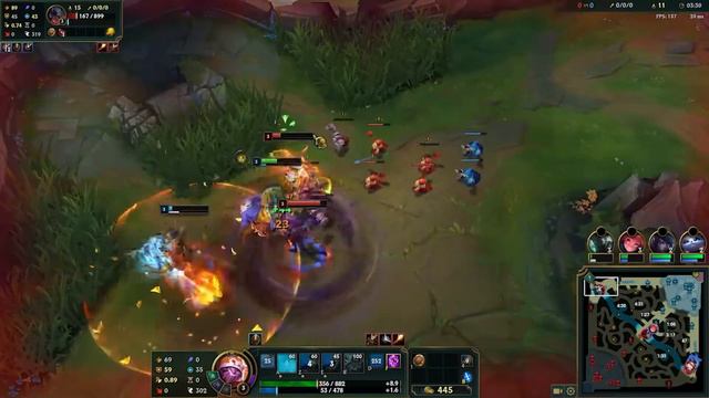 we lost the 2v2 but rammus emote is fun so it's ok смотреть онлайн