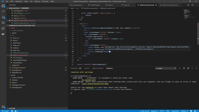 Dockerizing a React application with Nodejs Postgres and NginX | dev and prod | step by step смотреть онлайн