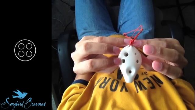 Ocarina Tutorial: How to play the Basic Scale (4 and 6 Hole) смотреть онлайн