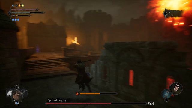 Lords of the Fallen - Lower Calrath, the Spurned Progeny bossfight смотреть онлайн