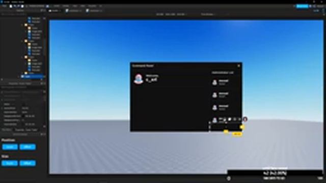 Admin Panel | ROBLOX UI design Timelapse смотреть онлайн