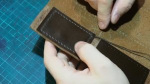 Кожаная мужская сумка своими руками Экспериментальная модель