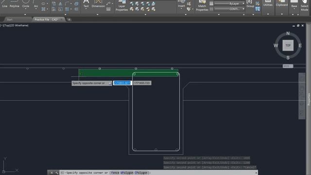 Footing Cross Section - AutoCAD смотреть онлайн
