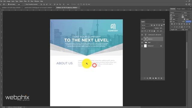 Corporate Flyer Design In Photoshop | Download PSD