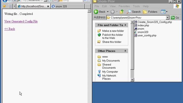 Simple PHP Snom Auto provisioning script смотреть онлайн