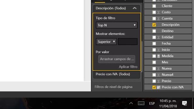 Filtrar Top 10 en un gráfico | Capítulo 9 | Curso de Power BI смотреть онлайн