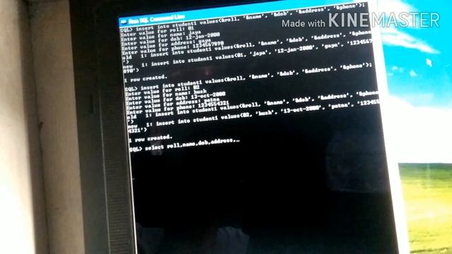 How to view data in Run SQL command line? смотреть онлайн