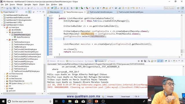 Hibernate 2018: 11. Consultas con JPA Criteria paso a paso смотреть онлайн
