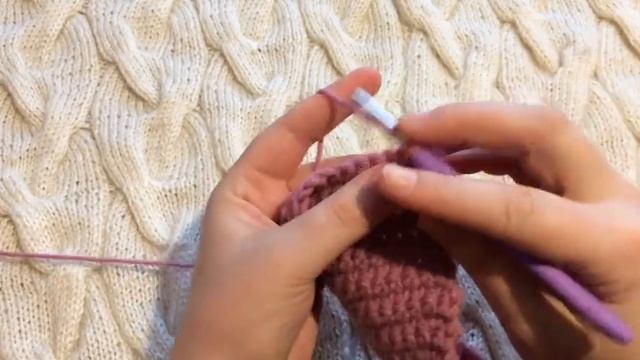 Ушки зайки крючком ❤️ смотреть онлайн