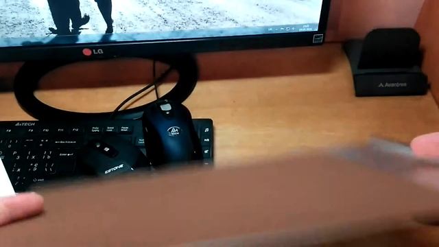 Большой и красивый металлический коврик для мыши SEENDA смотреть онлайн