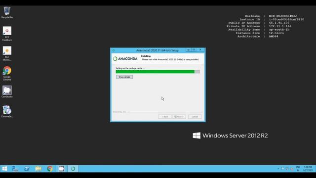 Anaconda Python installation-Windows смотреть онлайн