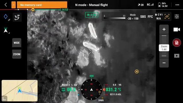 Mavic 3 Enterprise Thermal Test At Night
