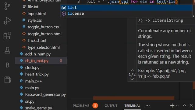 How to print Matrix to string using python | Python Martrix to String converter | Python Tricks смотреть онлайн