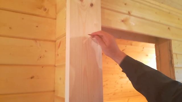 Изготовление дверной обсады в деревянном доме смотреть онлайн