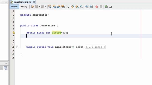 Tutorial 6 de Java- Constantes (static final) смотреть онлайн