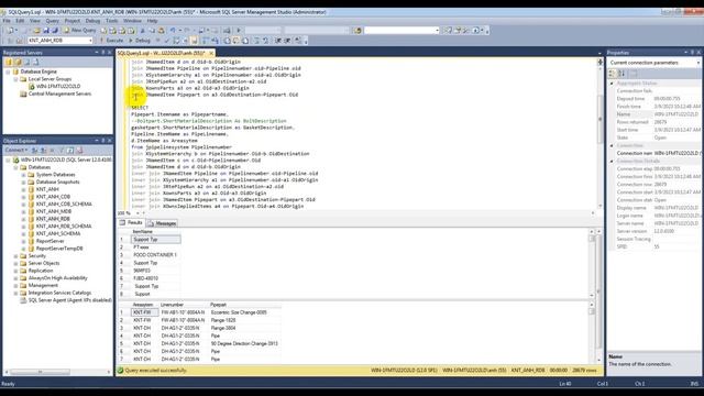 QUERY SP3D DATA MODEL BY SQL смотреть онлайн