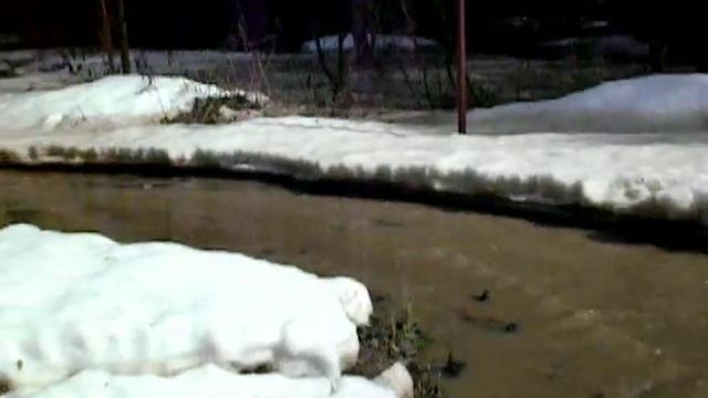 Весна на стройке на болоте у д.Ларинская. часть 2 смотреть онлайн