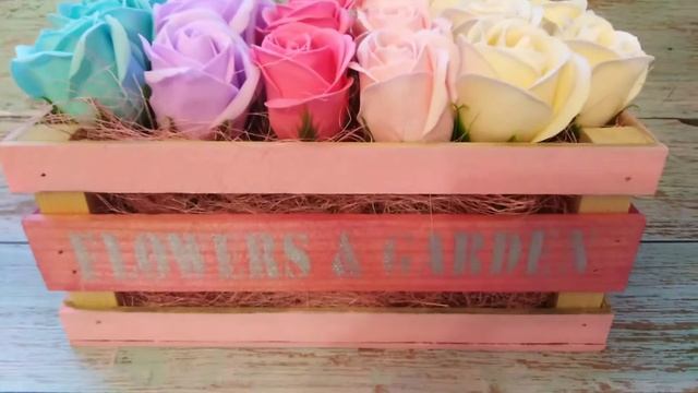 Мыльные розы..Коллекция "Нежная страсть". смотреть онлайн