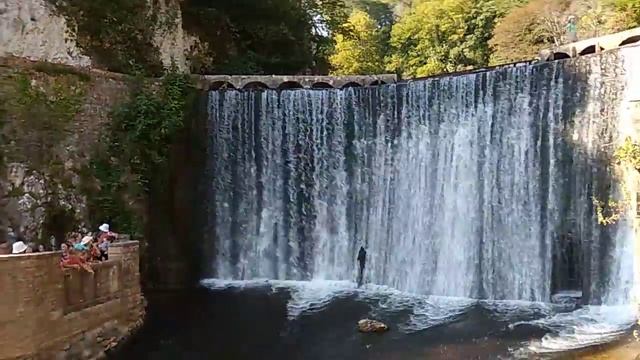 Путешествие по Абхазии.Новоафонская водопад. смотреть онлайн