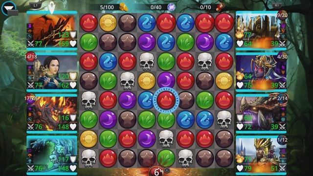 Gems of War Guild Wars Red Day! Teams guide best gameplay strategy? смотреть онлайн