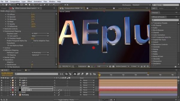 AEplug 007 - обзор плагина FreeForm Pro для After Effects