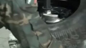 Сборка - разборка колеса на шиномонтажном станке