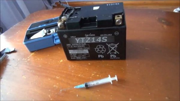 Как чуть не угробили аккумулятор...Восстановление AGM аккумулятора...