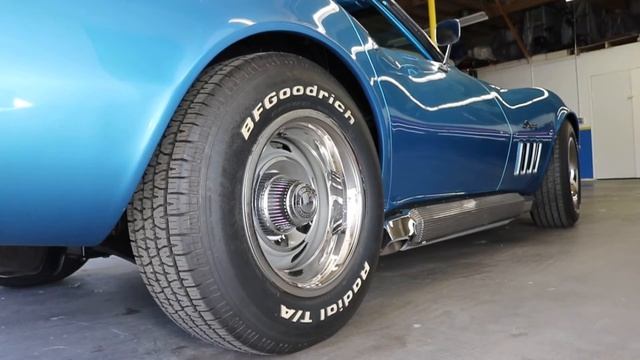 Drive by exhaust sound 1969 Corvette with Side pipes by Mark Boice Scared Shiftless Rides and Wreck смотреть онлайн