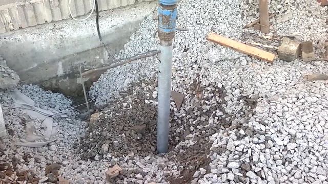 монтаж винтовых свай длиной 3м, диаметром 89мм, с лопастями, в Хабаровске. смотреть онлайн