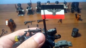 Обзор на лего немецких солдат СС