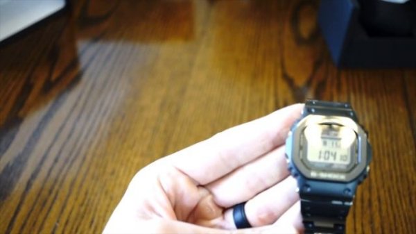 CASIO GMW-B5000TB Titanium Square G-Shock