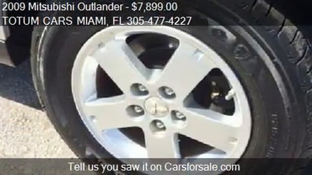2009 Mitsubishi Outlander ES 4dr SUV for sale in Miami, FL 3 смотреть онлайн