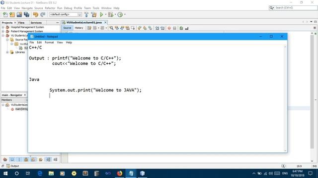 LECTURE 01 JAVA Introduction and Configuration | By Waqas Siddique in Urdu смотреть онлайн