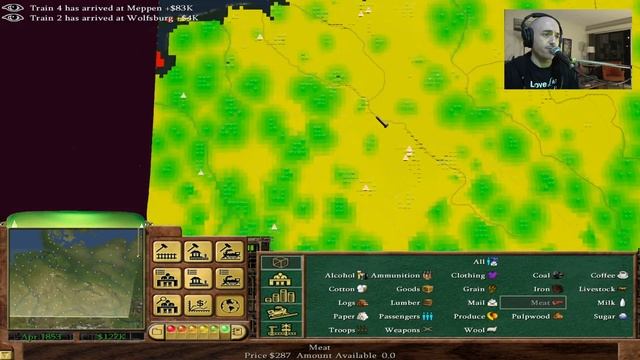 Railroad Tycoon 3 -- Ep 06 -- State of Germany: Part 1 -- All Gold, Hard Difficulty смотреть онлайн