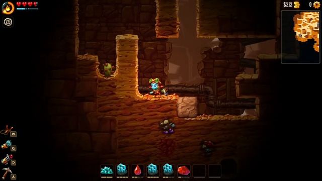 [RU] SteamWorld Dig 2 - 21 Digging deeper. смотреть онлайн
