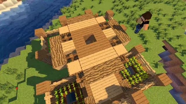 Стартовая ФЕРМА в Майнкрафт