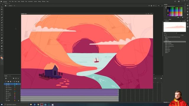 Intro to Adobe Animate: FULL COURSE [Ep.1 - 4] | Animation Tutorial смотреть онлайн