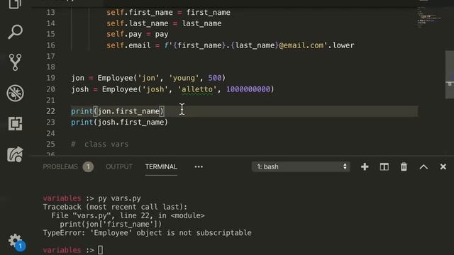 W3D1: Variable Types In Python (1 of 1) смотреть онлайн