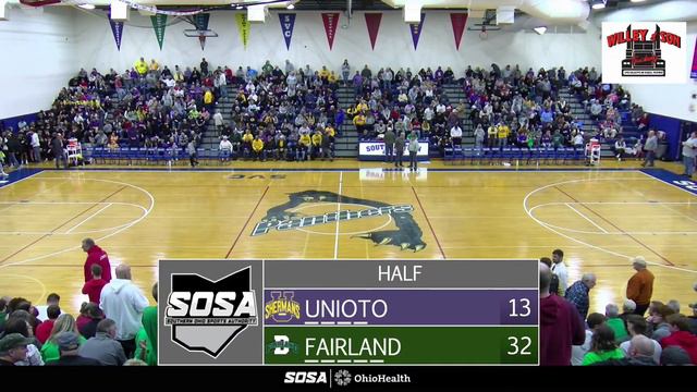GIRLS BB District Final - Fairland Dragons vs Unioto Shermans смотреть онлайн