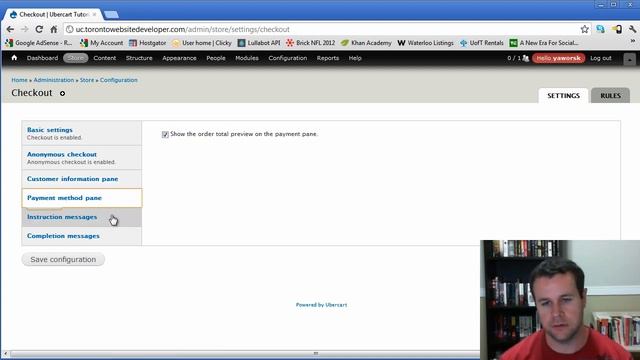 Drupal 7 / Ubercart Tutorial 5 of 10: Configuring Payments, Shipping, Roles and Downloads смотреть онлайн