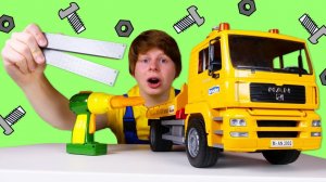 Машинка эвакуатор сломалась. Видео про машинки игрушки. Игры для мальчиков онлайн