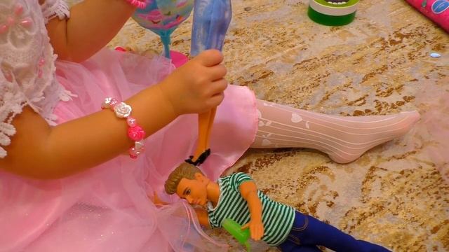 ДЕНЬ РОЖДЕНИЯ АГАТУЛИ! 3 годика! МНОГО ПОДАРКОВ! #БАРБИ #BARBIE 0+ смотреть онлайн