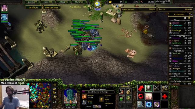 Warcraft Legacies - REWORKED DRAENAI WOW | Warcraft 3 Reforged смотреть онлайн