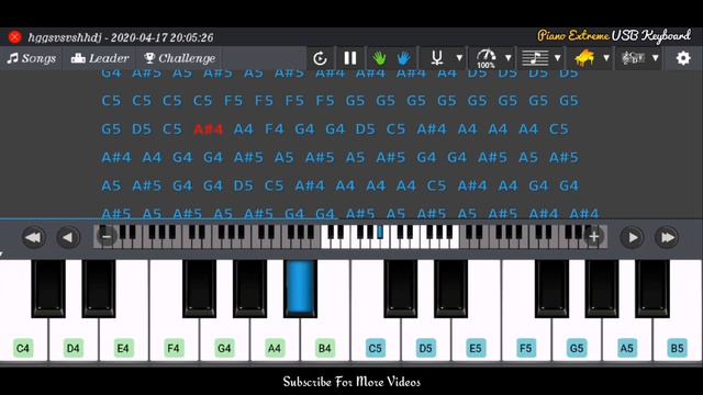 Astronomia Keyboard Notes | Coffin Dance Piano Notes смотреть онлайн