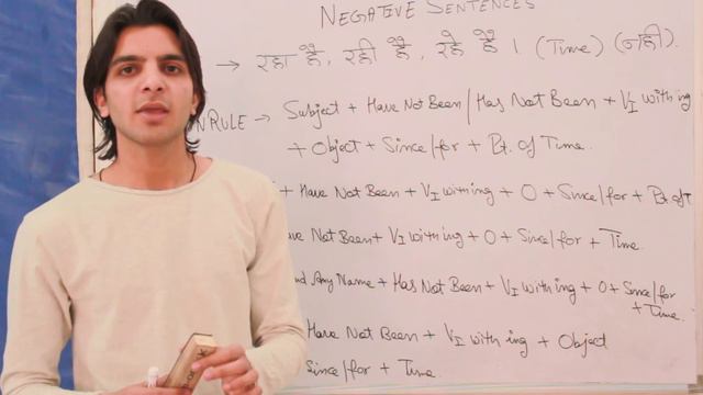 2-Present Perfect Continuous Tense In Hindi | Negative sentence | Learn English | Part 2 смотреть онлайн