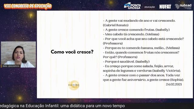 Palestra: Documentação Pedagógica na Educação Infantil: uma didática para um novo tempo смотреть онлайн