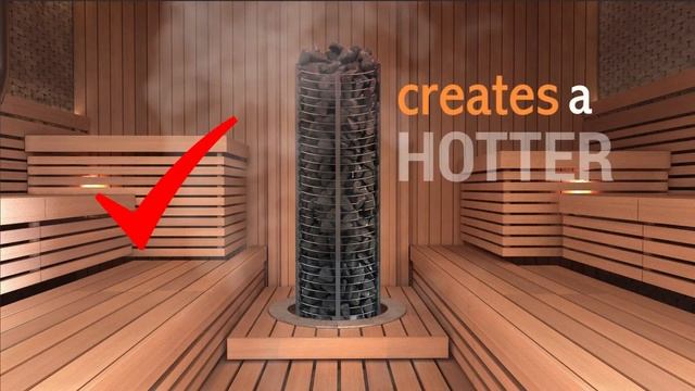 SAWO's Stone Spacer: shorter heat up time saves energy! смотреть онлайн