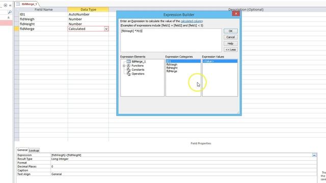 Calculate BMI Body Mass Index in MS Access смотреть онлайн