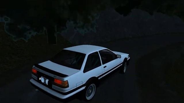 Shomaru Touge Toyota Corolla Levin AE86 Coupe смотреть онлайн