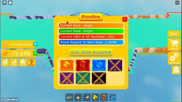 Getting Bloodline Rank 4! + Hades skill смотреть онлайн